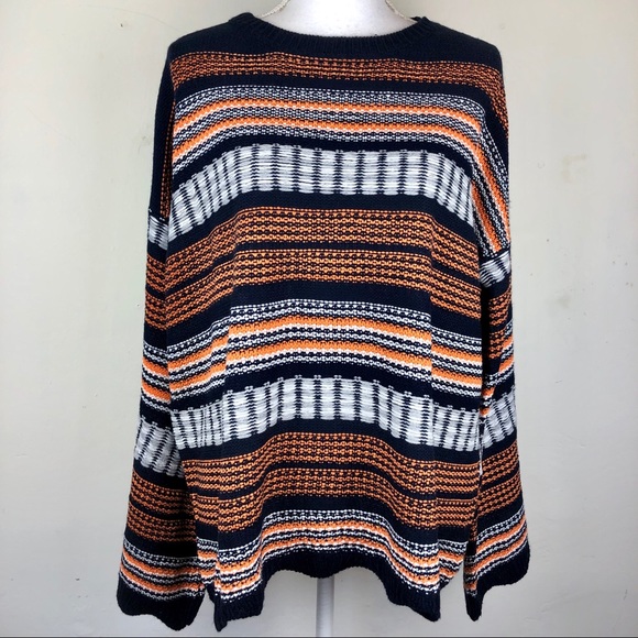 Umgee Sweaters - New Umgee Striped Sweater Bell Sleeves size Large